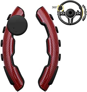 Lounayy Perilla Del Volante Fácil De Girar Moda Basica Cubierta Del