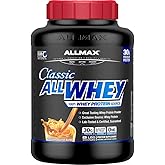 ALLMAX Classic ALLWHEY, Chocolate Peanut Butter - 5 lb - 30 Grams of Protein Per Scoop - Gluten Free - Approx. 49 Servings