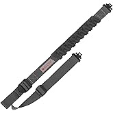Allen Company Baktrak Traction Web 36″ Rifle Sling w/ 500lb‑Rated Swivels – Slim, Non‑Slip Pad - Gray Ruger