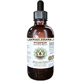 Pumpkin Alcohol-Free Liquid Extract, Pumpkin (Cucurbita Pepo L.) Dried Seed Glycerite Natural Herbal Supplement, Hawaii Pharm, USA 2 fl.oz