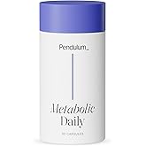 Pendulum Metabolic Daily - Multi-Strain Probiotic with Akkermansia muciniphila to Support Metabolism and Sustain Energy Levels - for Women and Men - 90 Capsules (1 Pack)
