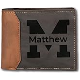 Personalized Gifts for Men – Custom Wallets for Men with Name Engraving | Personalized Wallet for Men – Great Fathers Day Wallet Gift for Husband, Dad, or Boyfriend