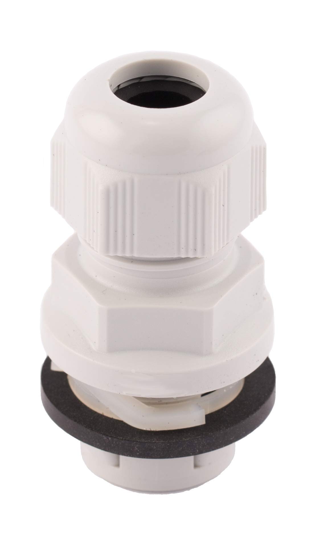 SWA Pack of 10 Grey Smartfit Glands, suitable for cable diameter 7-13mm 20mm hole.