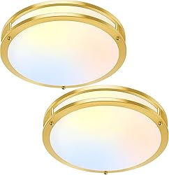 TOBUSA 16in 50W LED Flush Mount Ceiling Lights