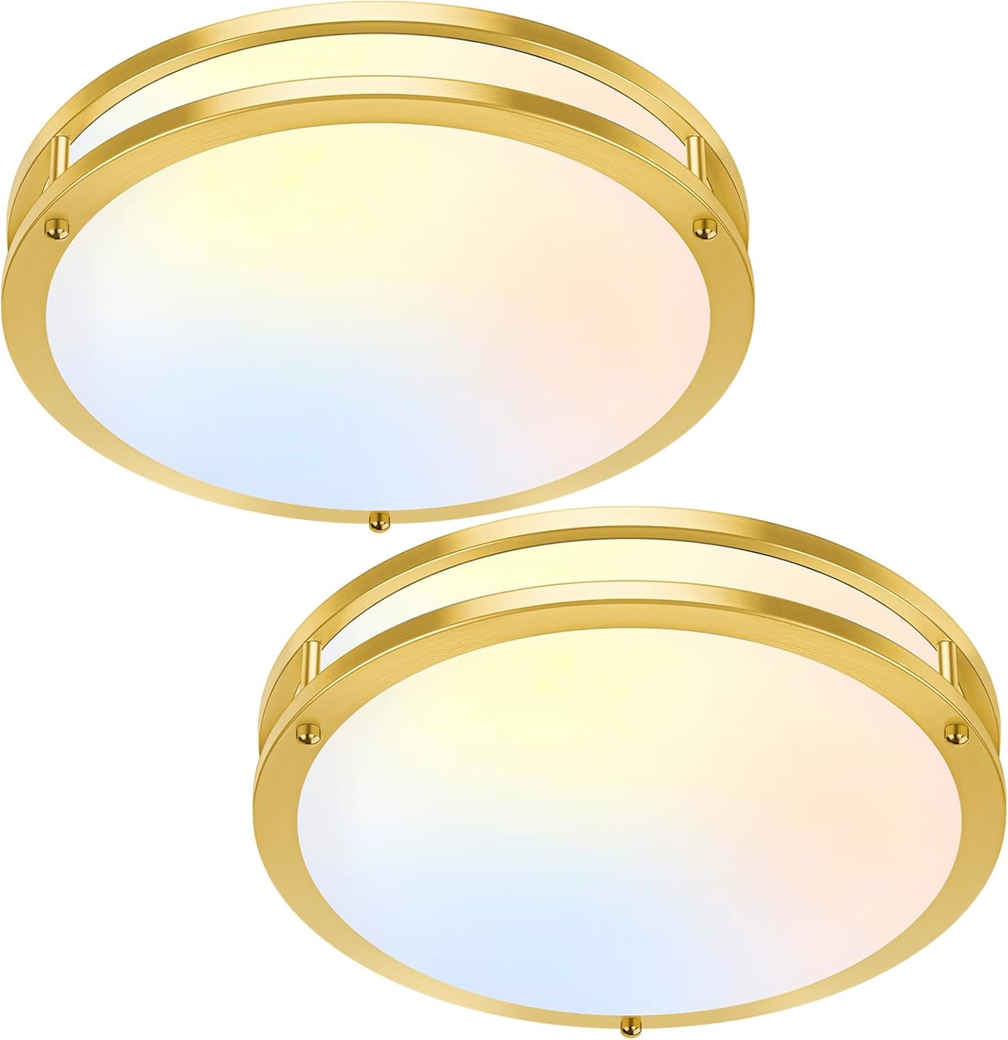 TOBUSA 16in 50W LED Flush Mount Ceiling Lights