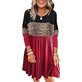 AIMITAG American Flag Star Vertical Striped Ruffled Mini Dress Womens 4th of July Patriotic Dresses Casual Color Block Dress