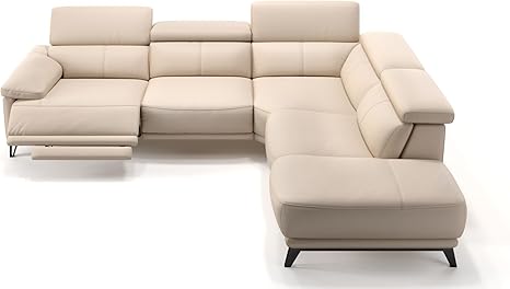 Sofanella Leder Ecksofa Eckcouch Wohnlandschaft Eckgarnitur Sitzecke Sofa Amazon De Kuche Haushalt