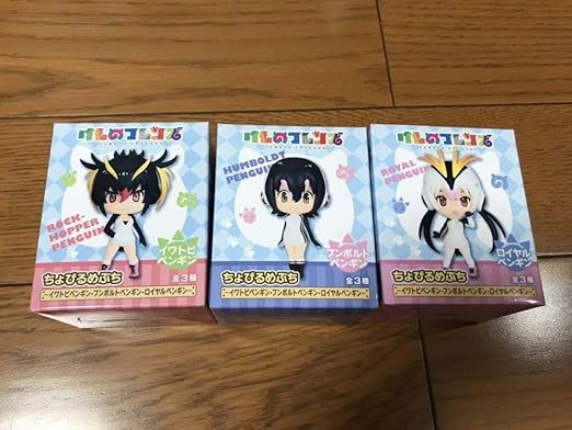 Amazon けものフレンズ ちょびるめぷち イワトビペンギン フンボルトペンギン ロイヤルペンギン 全3種セット フィギュア フィギュア ドール 通販
