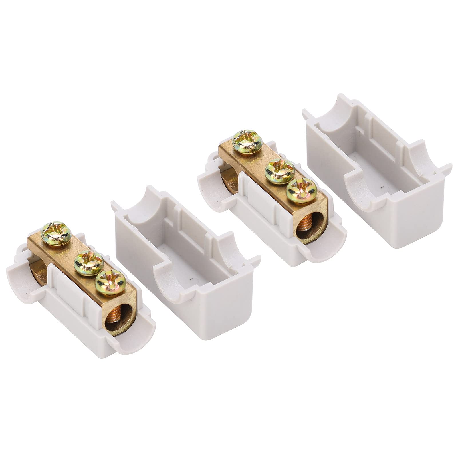 Cable Wire Electrical Joiner, T-Type Cable Terminals Box Splitter 1000V 80A 16kW Stable Inline Junction Connector Box for Ceiling Light Wiring, Switch Wiring, Electric Meter Wiring