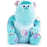 Jay Franco Weighted Disney Plush Pillow Buddy - 2.5 lbs Soft Plushie Stuffed Pillow, 12.5 Inches, Blue - Sully