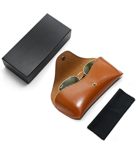 2 Pcs Glasses Case Portable Oxford Cloth Sunglasses Case