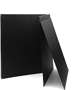 EXERZ 30x40cm Canvas Panels Black 3mm 280gsm Triple Primed 6pk view 3