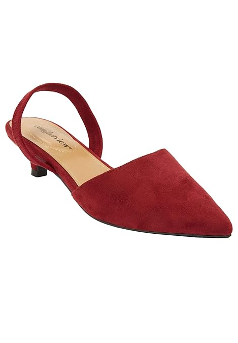 burgundy wide width shoes