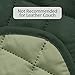 RHF Reversible Recliner Chair Cover, Pet Cover for Furniture, Machine Washable Double Diamond Quilted (Recliner-Small: Huntergreen/Sage)