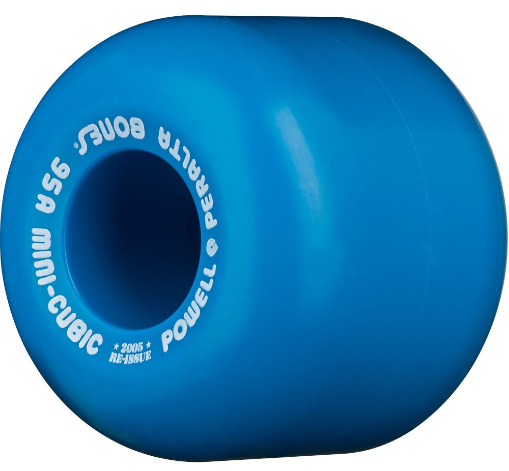 Powell Peralta Mini Cubics Set of 4 Skateboard Wheels 64 mm 95A Blue