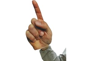 SEASONS Bobble Hedz We're Number One Vinyl Foam Finger 17 inch Hand for Sports Fans, Events, Cheerleading, Football, School & Rallies - Lightweight, Reusable #1 Spirit Fan Hand Accessory - One Size Fits Most