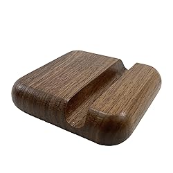 LUCENTIS Wood Phone Stand, 2 x 8 x 8 cm, Wooden