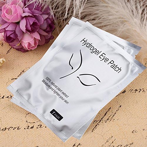 20 Pairs Under Eye Pads by Sunycoo, Extension Eye Gel Patches for Eyelash Extension Eye Mask Beauty Tool (20)