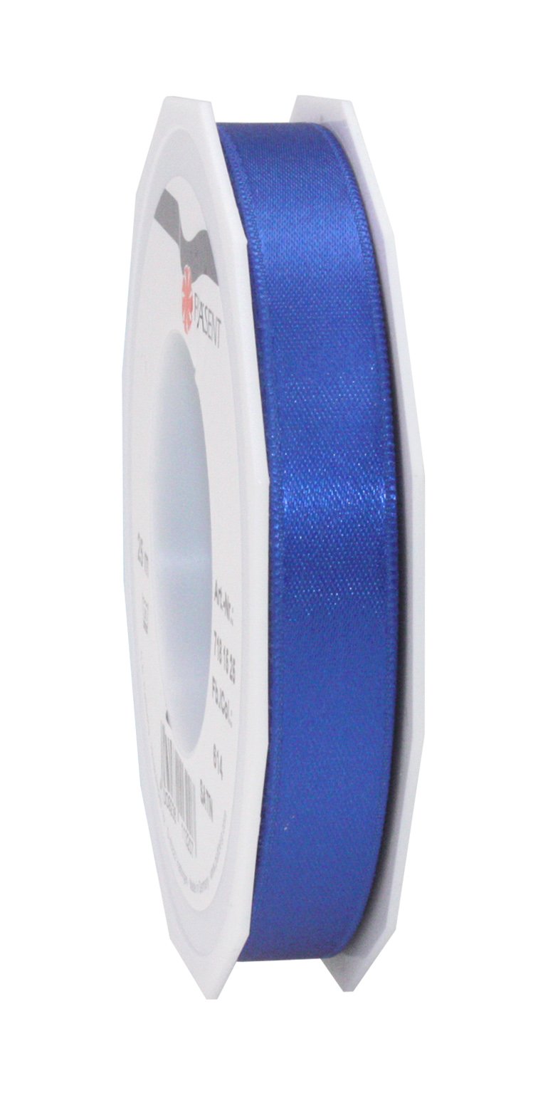 C.E. Pattberg SATIN royal blue gift ribbon, 27 yards for Wrapping Gifts, 0.59 inches width, Ribbon for Decorating & Crafting, Decorative Ribbon for Gifts, for every occasion