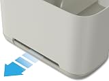 Joseph Joseph Easy-Store Toothbrush Holder Caddy Large Matt Ecru view 6