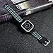 Lwsengme Fitbit Blaze Replacement Band,Silicone Watch Strap Adjustbable Wrist Band for Fitbit Blaze not Include Frame (Black/Teal)