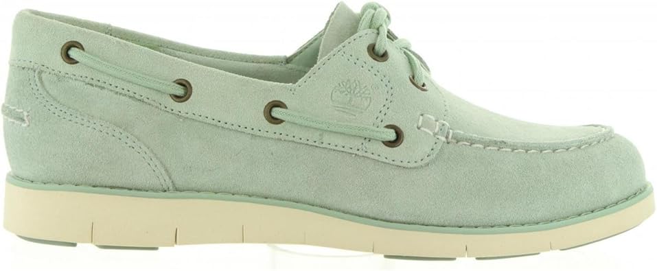 timberland boat shoes green
