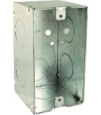 hubbell-raco 683 2 device, 2 – 1/20,3 cm Deep, 1/5,1 cm e 3/10,2