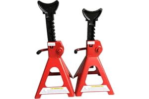 Parts-Diyer 3 Ton Jack Stands Pair Double Locking Lifted Trucks Car Auto RV Trailer Stand (Set of 2)
