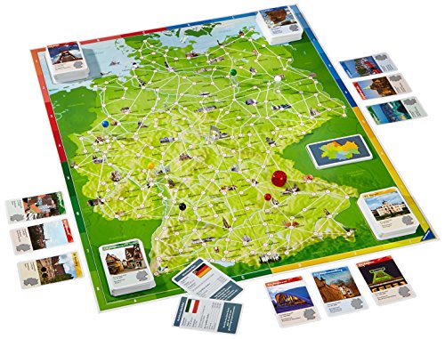Ravensburger 26492 - Deutschlandreise - Familienklassiker ab 8 Jahren - Gesellschaftspiel, Reise durch Deutschland, für… – Bild 3