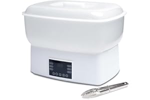 KC&KST Hot Towel Warmer for Facials Towel Steamer Mini Towel Heater 7.5L Portable Towel Steamer Holds 20 Moist Foldable Towel