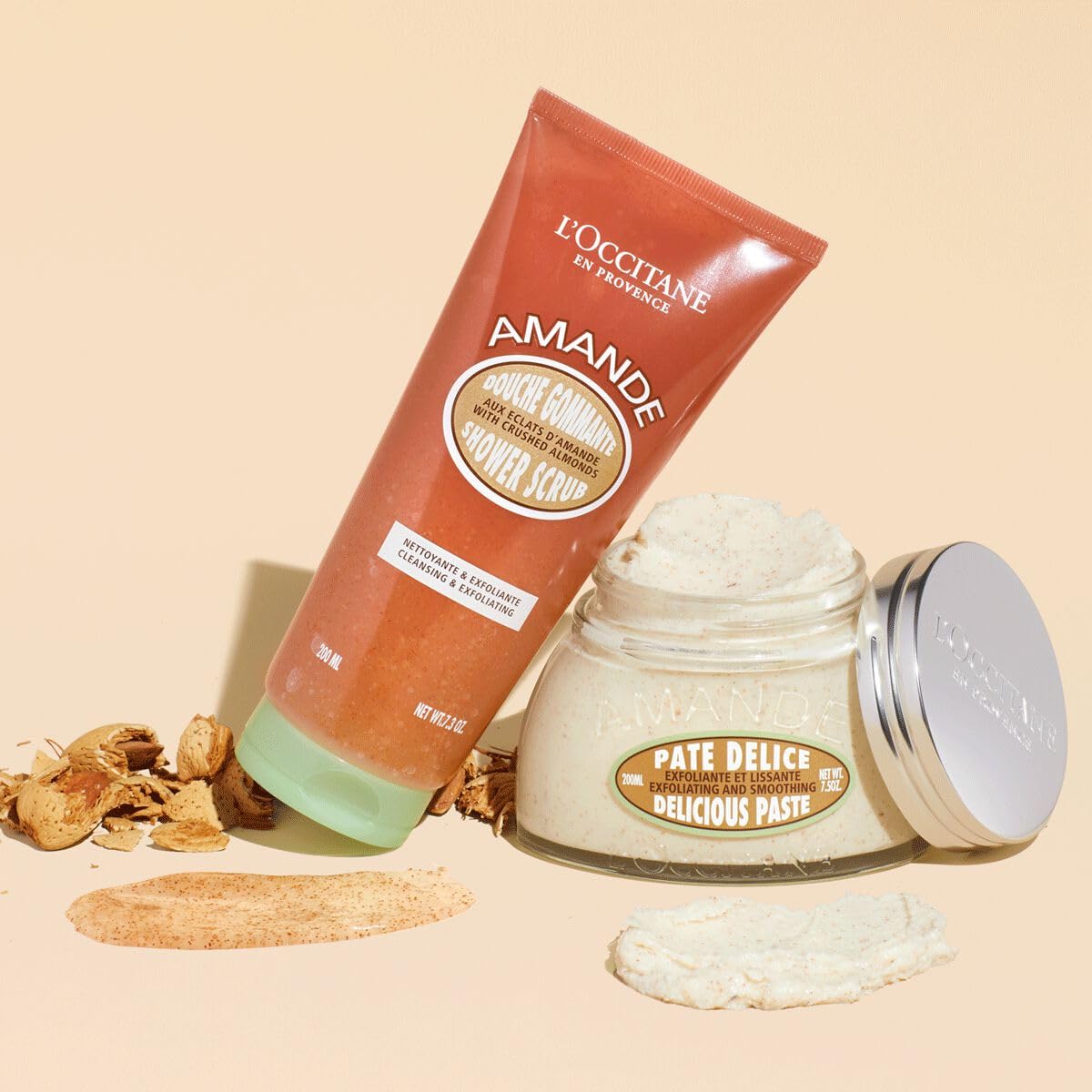 L'Occitane Almond Shower Scrub 7.30 oz