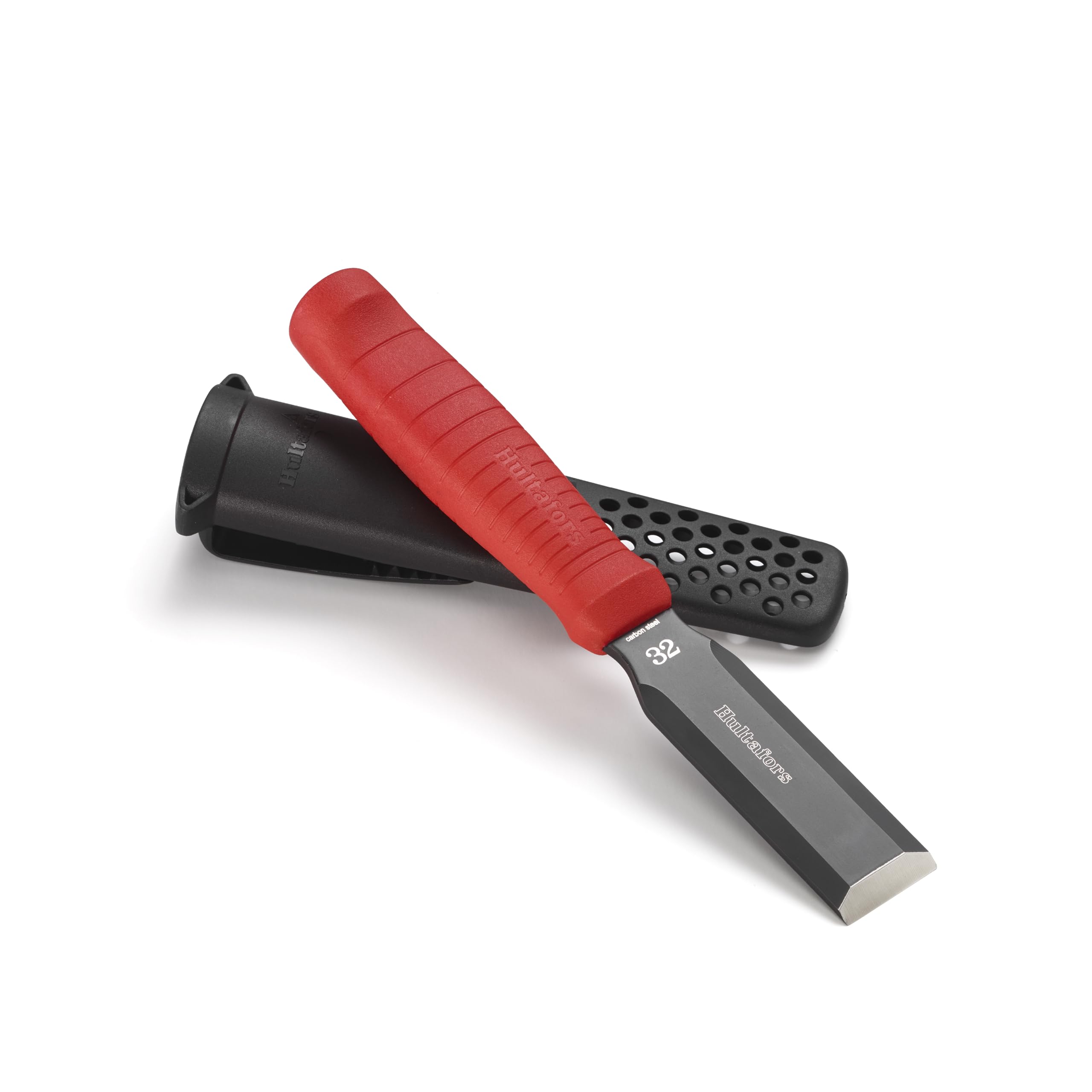 Hultafors EDC32 (390083) Chisel with Holster - Orange, 232 mm L x 32 mm W