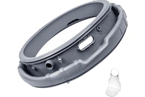 ARLBA Upgraded DC64-02805A Washer Door Gasket Boot Seal Compatible with Samsung Washer Door Seal Door Diaphragm DC97-17041A 2813214 WF405ATPAWR/AA WF395BTPASU/A1 WF393BTPARA/A1 WF393BTPAWR/A2 WF393BTPAWR/A1