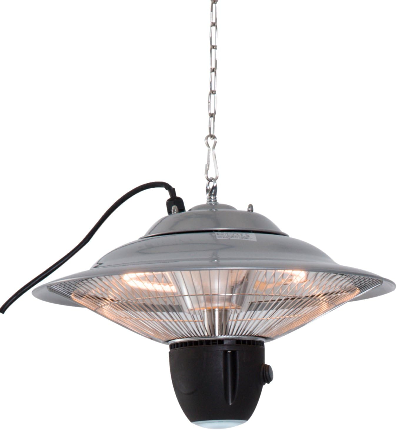 Outsunny 1500W Patio Heater Outdoor Ceiling Mounted Aluminium Halogen