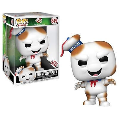 Funko 44471 POP Movies: Ghost Busters-10 Ghostbusters Burnt Stay Puft Collectible Figure, Multicolour