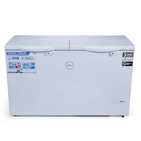 Godrej 300 L Freezer (DH GCHFC 290 R2DXC Rw, White)