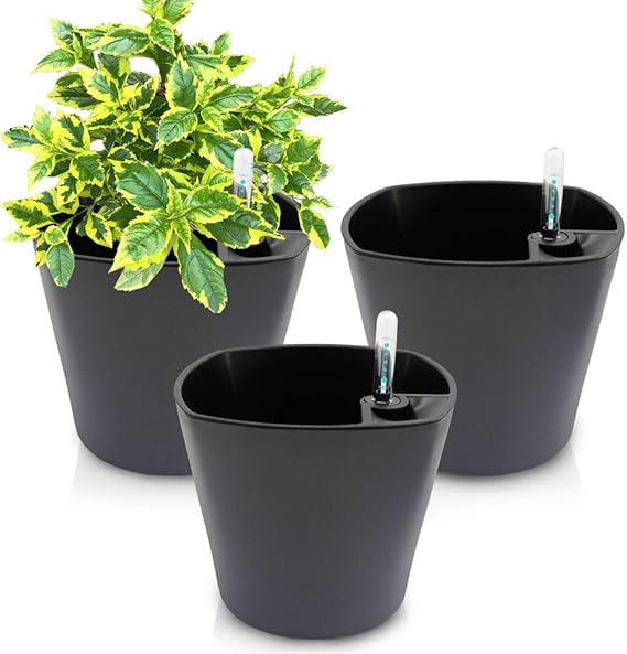 GreenSun selfWatering Planter ecoFriendly Flower Pot