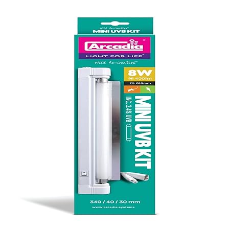 Arcadia - Bird Lamp Komplettleuchte T5 - 8W UV Mini (340 mm)