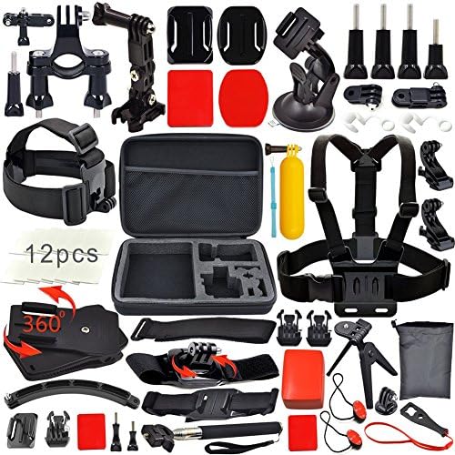 YFY 27-In-1 Basic Outdoor Sports Accessories Kit for GoPro Hero Cameras