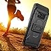 Galaxy S8 Active Case, Venoro Heavy Duty Armor Shockproof Rugged Protection Case Cover with Belt Swivel Clip and Kickstand for Samsung Galaxy S8 Active 5.8