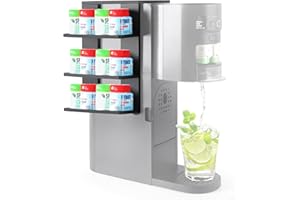 TALADAD Soda Machine Flavor Pod Holder for Ninja Thirsti Drink System, 12-Flavor Storage Holder for Ninja Thirsty Drink System Pod Organizer for Ninja Thirsty Flavor Pods, Flavored Water Drops Upgrade