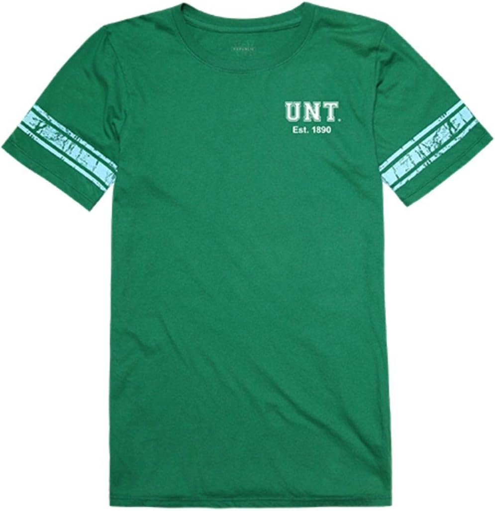 UNT University of North Texas Mean Green Womens Practice Tee T-Shirt Kelly