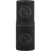 1/2IN Drive 6-Point 3/4IN X 13/16IN Impact FLIP Socket