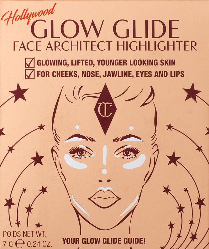 Charlotte Tilbury Hollywood Glow Glide Face Architect Highlighter | 7g | Bronze Glow