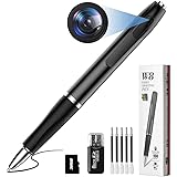 Amazon Com Hidden Camera Pen 32gb Fuvision Full Hd 1080p Spy Pen Camera Camcorder With Photo Taking 2 Hours Battery Pen Camera Portable Digital Recorder With 3 Ink Refills Pocket Dvr For