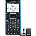 Texas Instruments TI-Nspire CX II CAS Graphing Calculator | Color Screen, 8 Built-in Apps, Python Programming, Included Software, for Math, Science and Finance | Signature Series Power Bundle