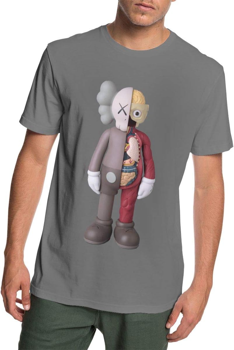 ANANBoyle Men's KAWS Cotton Clothes Short Sleeve T Shirt Cool Tee Tank