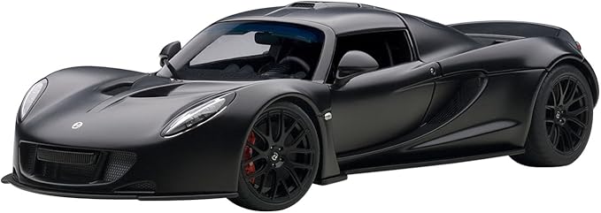 Amazon Autoart 1 18 ヘネシー ヴェノム Gt スパイダー マットカーボン ブラック 完成品 ミニカー ダイキャストカー おもちゃ