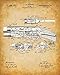 Remington Shotguns Patent Prints - Vintage Hunting Rifle Print, Outdoor Gun Art and Man Cave Decor, Great Cabin Wall Art and Father's Day and Hunter's Gift, Set of 4 Photos 8x10 Unframed Print Poster