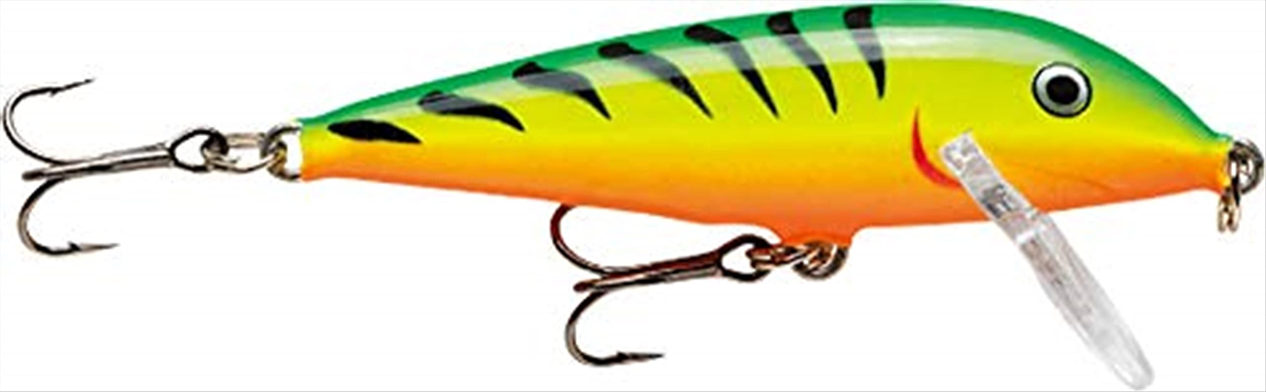 Rapala CountDown Lure with Two No. 3 Hooks, 2.1-3 m Swimming Depth, 11 cm Size, Firetiger